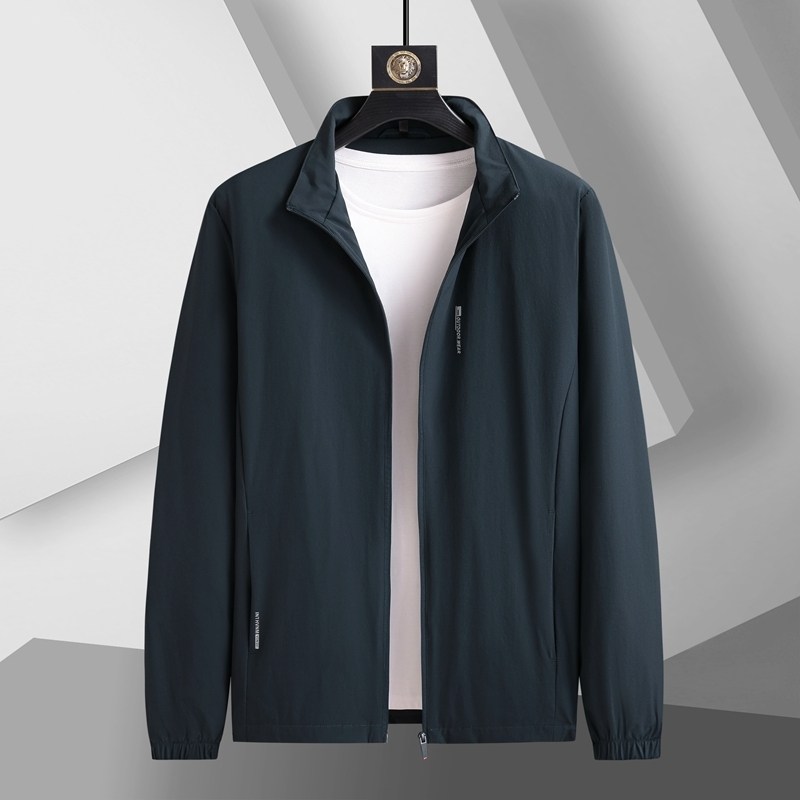成熟男人的衣柜！高端立领外套男春秋季大码宽松运动夹克休闲上衣,男装,秀禾服,淘宝优惠券,粉丝福利购,淘宝优惠卷