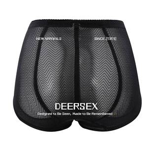 潮汕保暖内衣男款新款蕾丝花边收腹提臀内裤亲肤舒适速干网纱女内