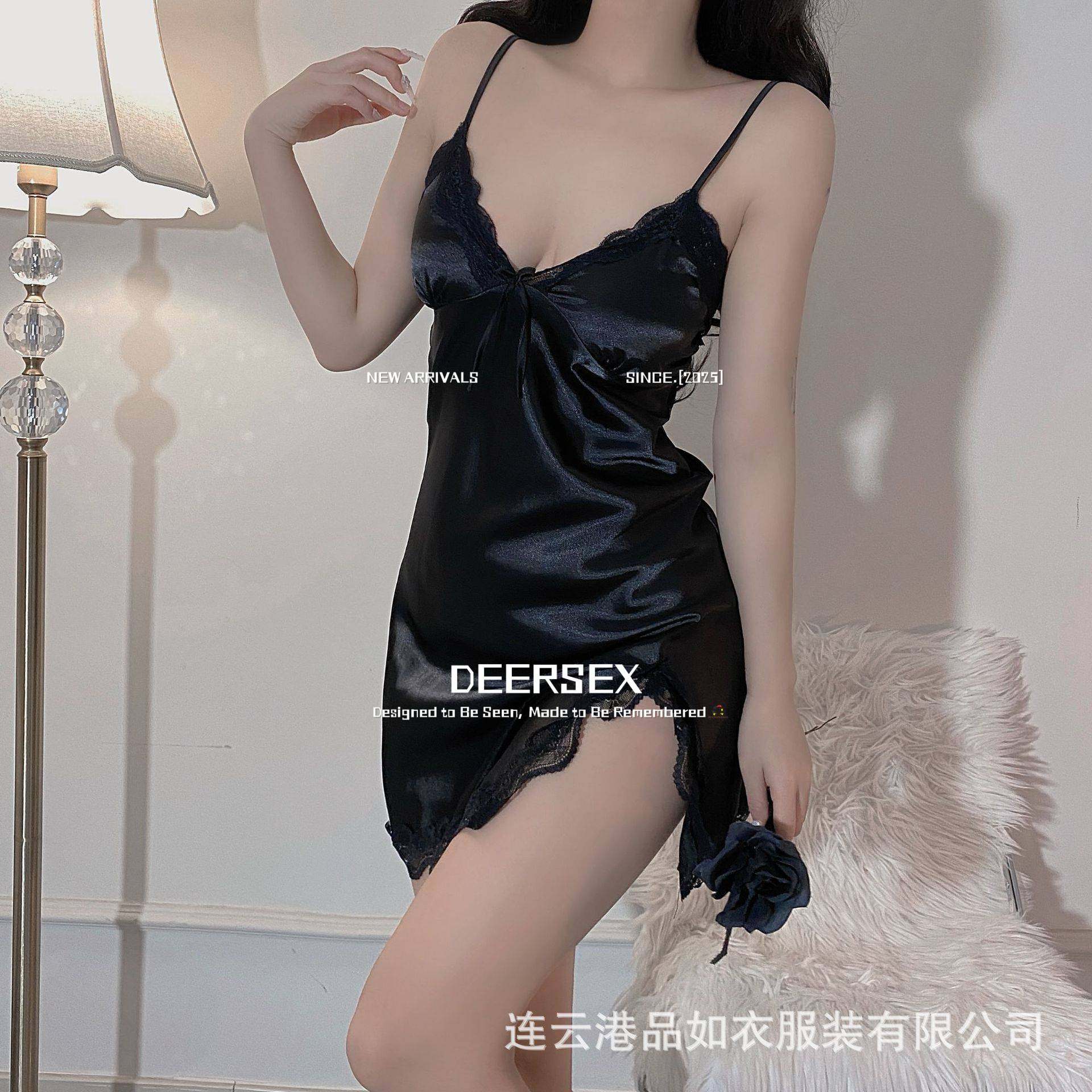 qq内衣 吊带睡衣浴袍睡袍 蕾丝花边家居睡裙趣味睡衣qq内衣情侣纯,女士内衣/男士内衣/家居服,睡衣/家居服套装,淘宝优惠券,粉丝福利购,淘宝优惠卷