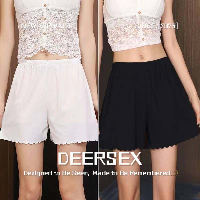 汕头市潮阳区谷饶好依倍服饰厂百搭螺纹波浪边少女风冰丝三分裤打,女士内衣/男士内衣/家居服,女安全裤,淘宝优惠券,粉丝福利购,淘宝优惠卷