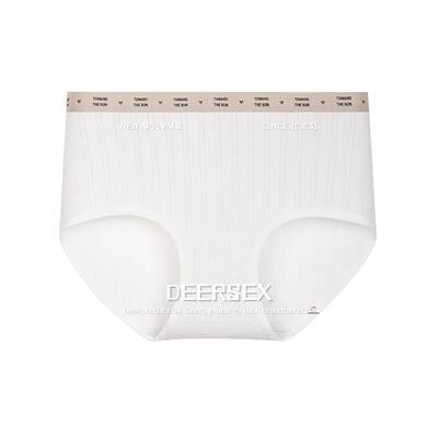 汕头市潮阳区谷饶依帆泰针织厂纯棉透气女士内裤 抑菌全棉裆内裤