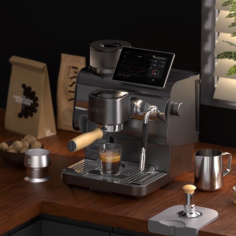 补贴15%】咖啡自由全自动咖啡机意式AI识豆研磨一体定温打奶家用