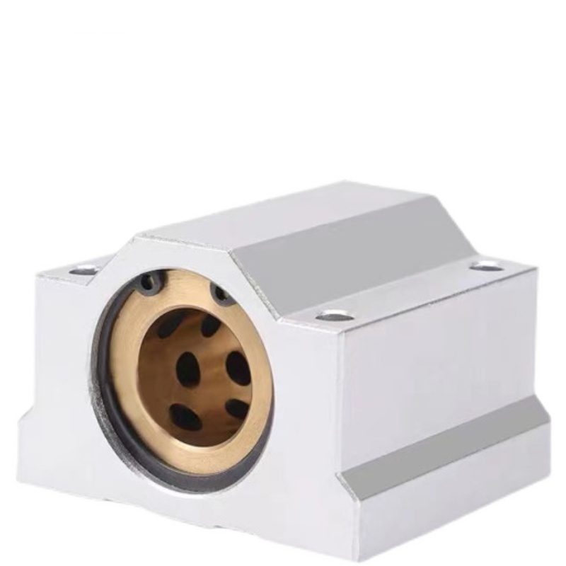 石墨铜套箱式滑块直线轴承座衬套加长SCS12 16 20 25 30 35 40 UU