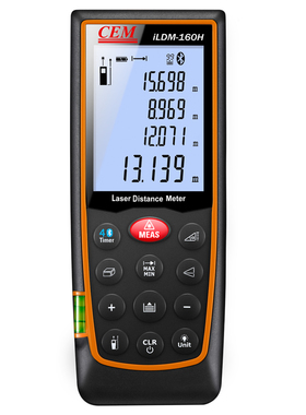 CEM华盛昌激光测距仪高精度100米手持式电子尺测距仪iLDM-100H