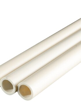 耐高温新款陶瓷管高刚玉管电阻丝套管炉丝法兰堵头绝缘辊棒9599瓷