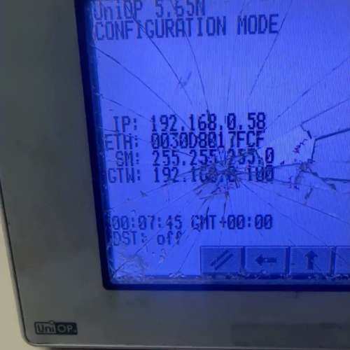 议价维修UniOP触摸屏eTOP06-0050，设备拆机