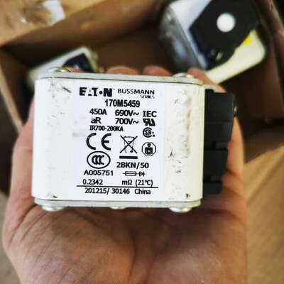议价维修风电专用全新原装巴斯曼熔断器170M5459，450A 69