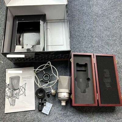 TLM103款式 高配 香槟色有线麦克风有线话筒