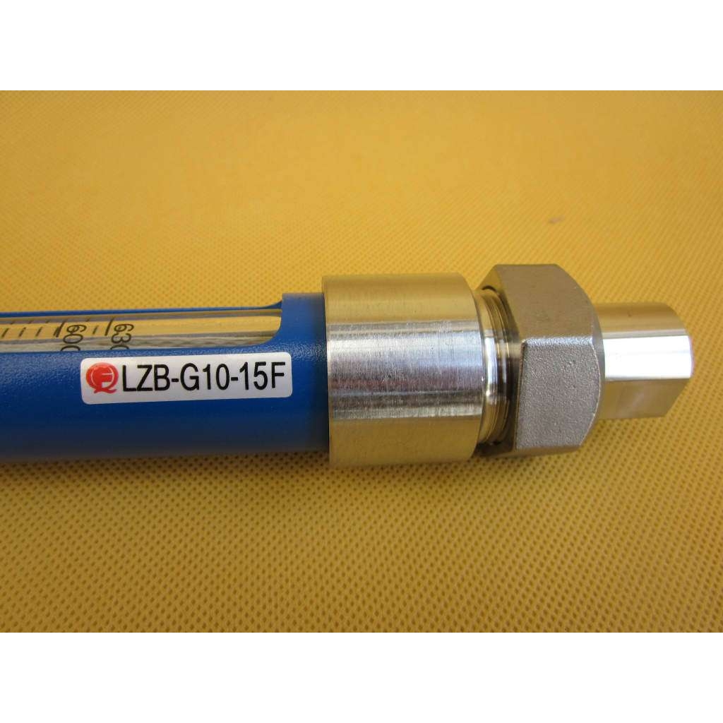 成丰仪表G10型管螺纹接头 非标生产碳钢材质内外丝玻璃转子流量计