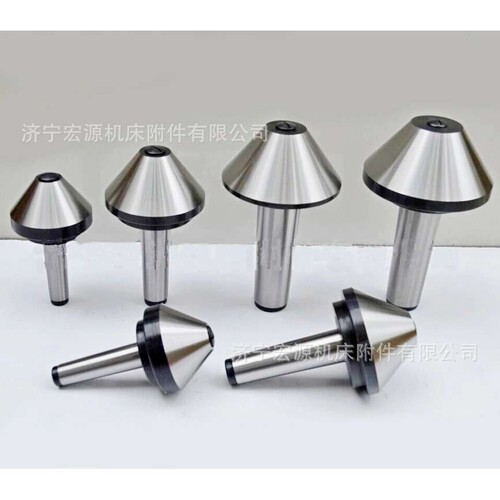 伞型回转顶尖高精密数控车床蘑菇头活顶针 莫氏MT3/4/5号伞形顶针