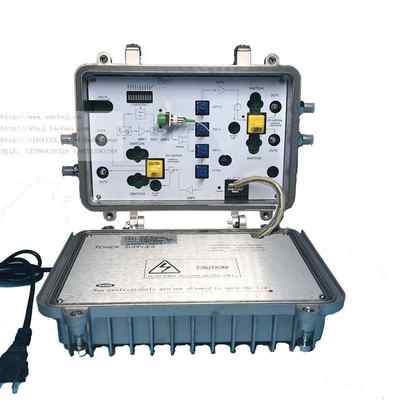 有线电视4路CATV光接收机220V 60V超低接收射频860M光控AGC四路