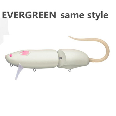 LURETV水面唤醒饵EG大老鼠泳饵多节鱼swimbait路亚饵8.5cm15g9008