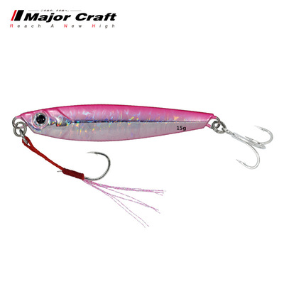 MajorCraft日本马牌铁板JPS海钓远投假饵路亚铁板3D仿生色8126