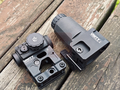 复刻版aimpoint KAC T2+3X-C高清透光抗震防水无功能摆件弹弓备件