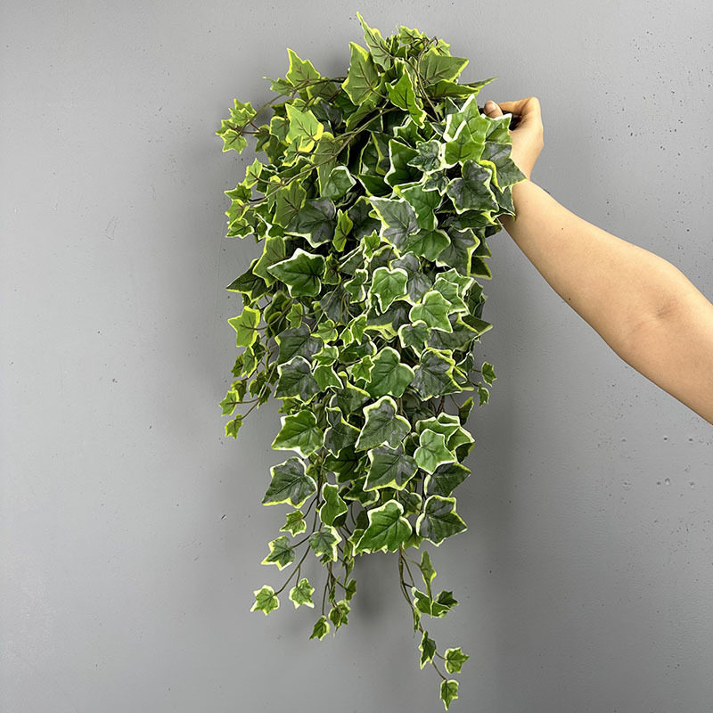 仿真花藤条地瓜叶壁挂绿叶吊顶植物装饰用的假树叶绿植藤蔓常春藤