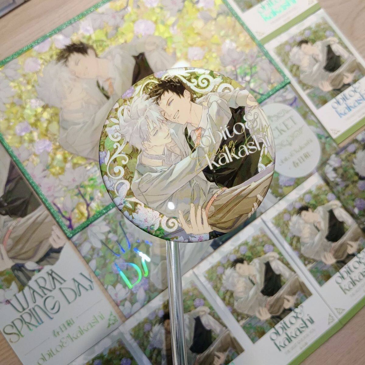 【全店满20包邮】火影忍者周边 带土 卡卡西 周边 自制吧唧徽章