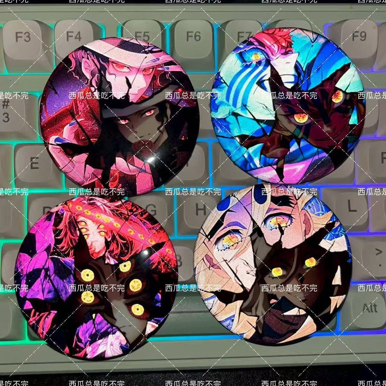 【全店满20包邮】鬼灭之刃动漫周边无惨黑死牟童魔漪窝座自制吧唧,模玩/动漫/周边/娃圈三坑/桌游,动漫徽章/立牌,淘宝优惠券,粉丝福利购,淘宝优惠卷