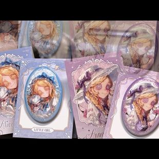 【全店满20包邮】第五人格玩具商安妮同人谷椭圆双闪吧唧徽章自制