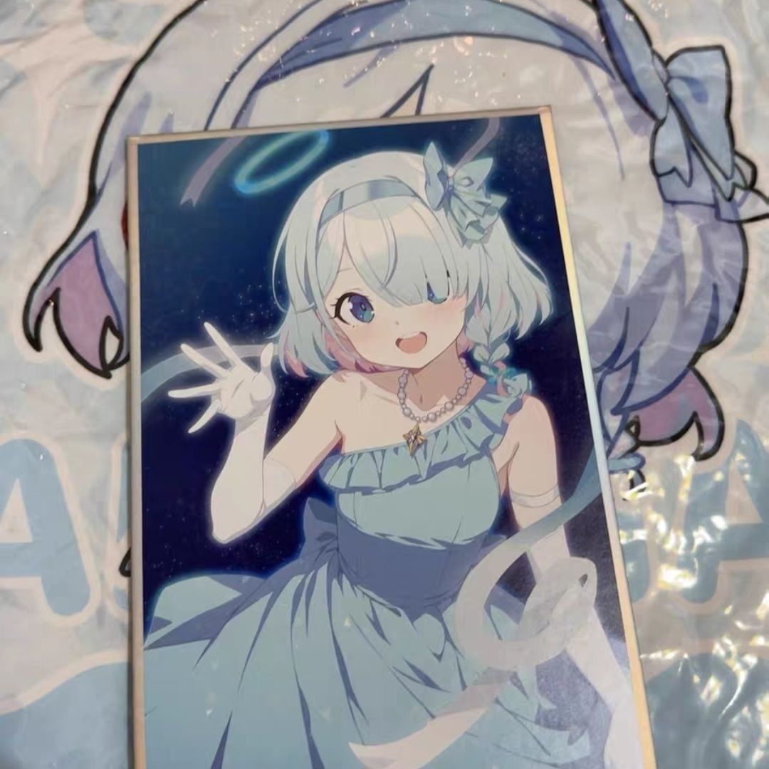 【全店满20包邮】蔚蓝档案周边自制可爱礼裙长方形色纸阿罗娜色纸