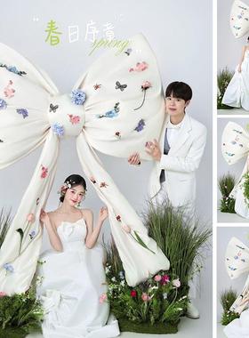 蝴蝶结影楼拍照道具节日装饰