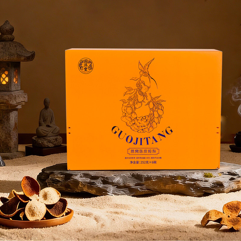 国济堂大吉大梨燕窝陈皮炖梨礼盒252g*6碗滋补品高档礼品年货送礼,传统滋补营养品,燕窝粥,淘宝优惠券,粉丝福利购,淘宝优惠卷