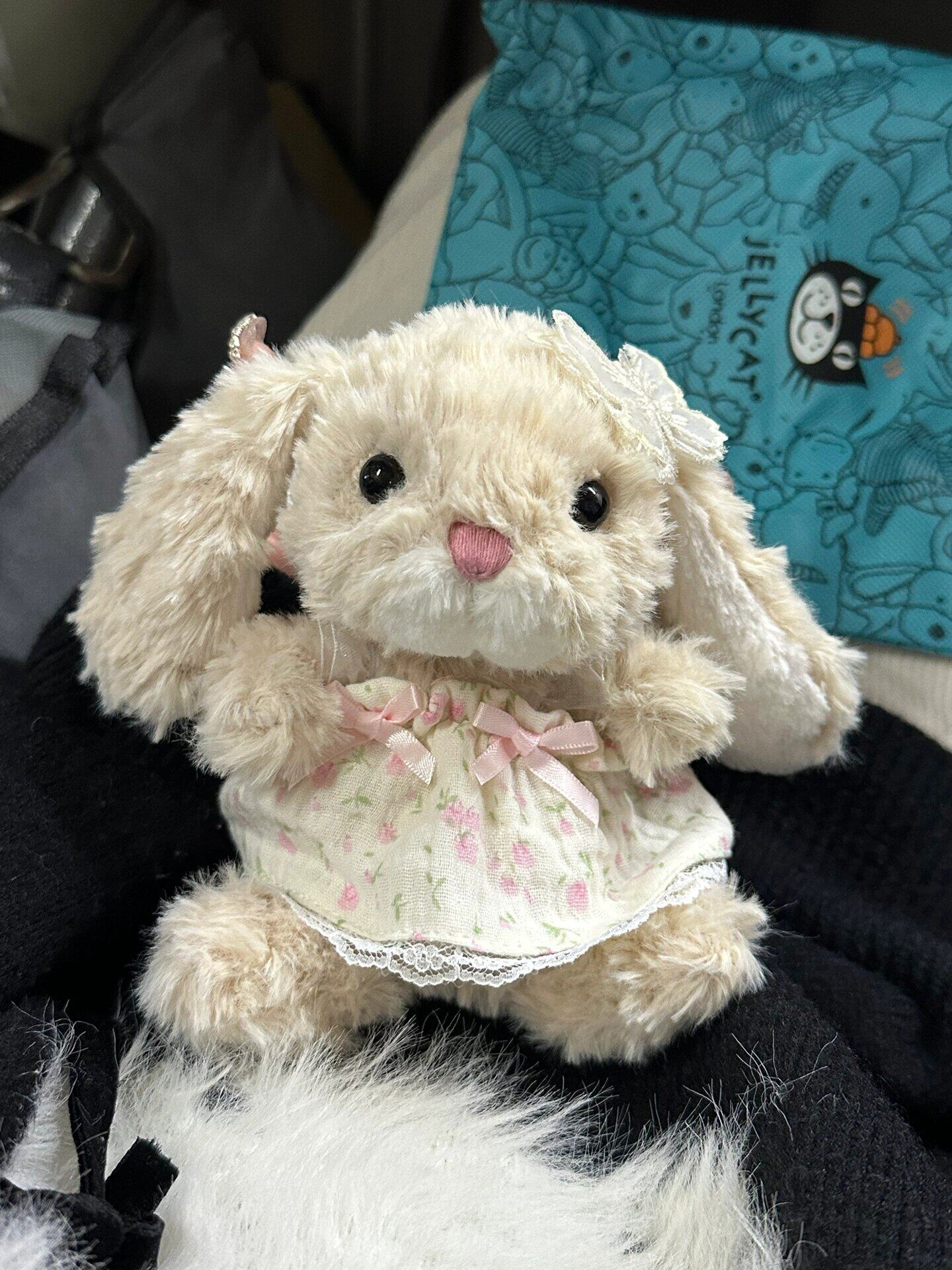 甜美小兔15CM娃衣棉花娃娃衣服图片