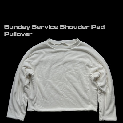 SundayService纯白双层卫衣