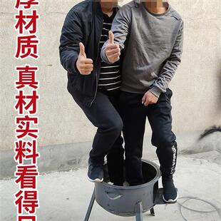 柴火炉灶户外便携农村家用柴火灶烧木柴大口炉露天烧烤炉锅台