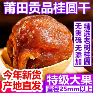 福建特产桂圆干特级带壳新货大龙眼干优质老树桂圆肉泡水补气养血