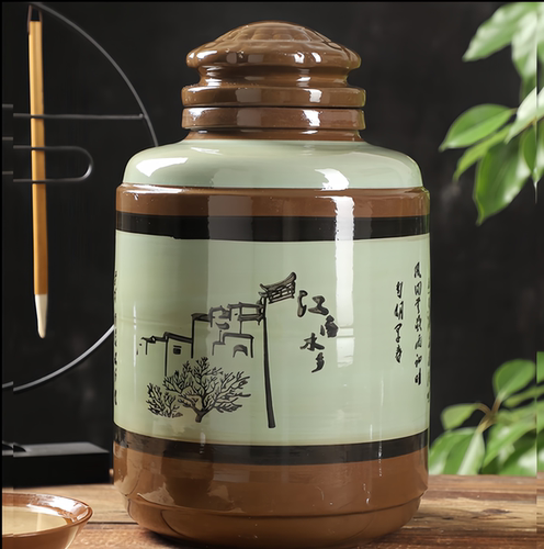 陶瓷酒坛10/30/50斤泡酒瓶