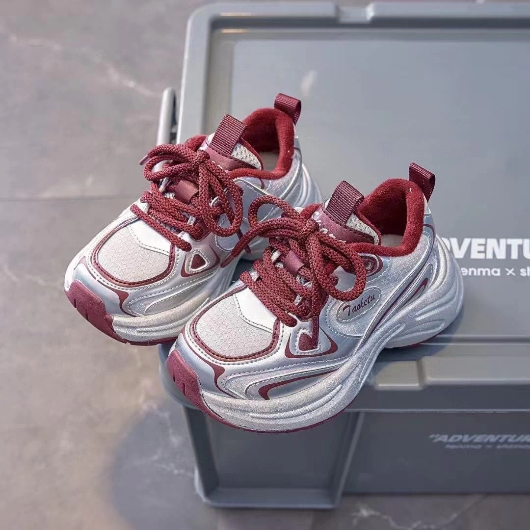 女童老爹鞋二棉鞋子学生休闲鞋