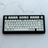 PBT材质原厂高度热升华机械键盘个性 新素材 化键 涂改 星尘外设