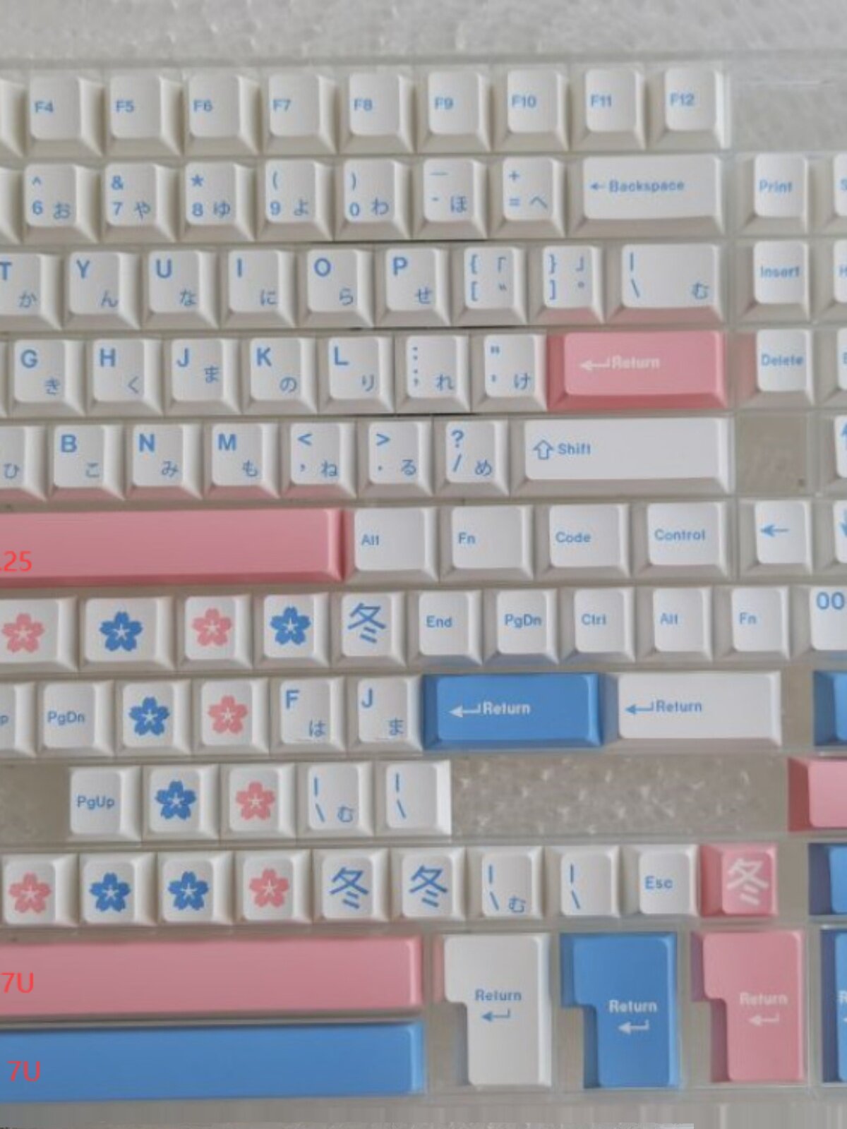 STARDUST 주변 장치 FUYU135 키 PBT 오리지널 고도로 승화된 기계식 키보드 키캡