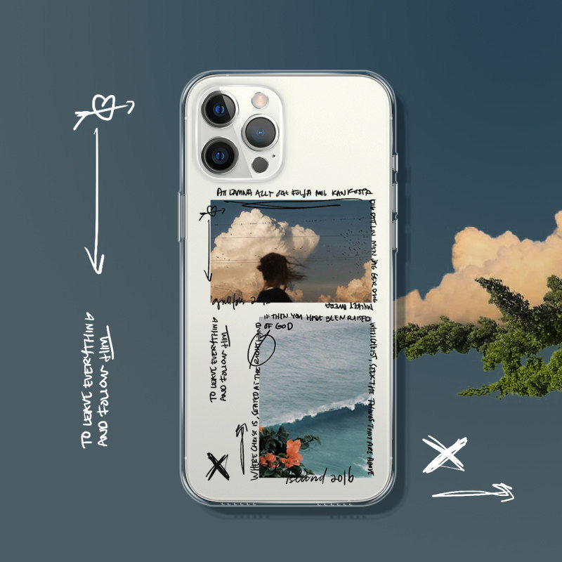 适用iphone15pro透明壳苹果16全包防摔14pro软壳xsmax透明xr镜头保护12个性创意13promax小众11文艺女款