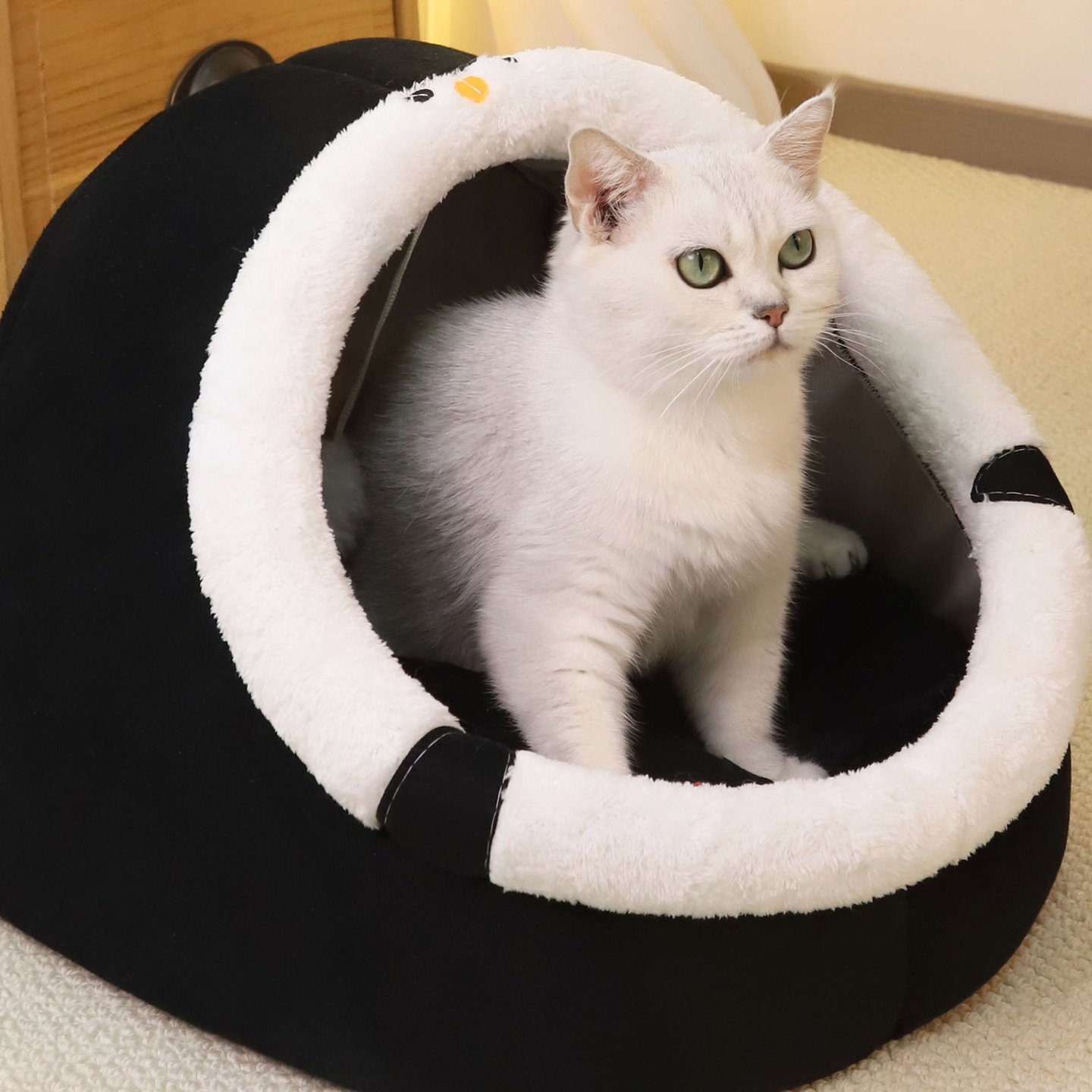 猫窝四季通用冬季保暖安全感窝猫床半封闭式猫咪沙发小猫猫窝睡窝,宠物/宠物食品及用品,猫笼子/猫别墅,淘宝优惠券,粉丝福利购,淘宝优惠卷