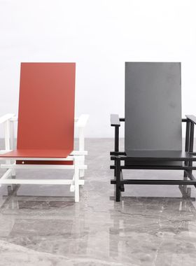 简约现代创意小椅子摆件样板房家居玄关书房轻奢金属软装饰品摆设