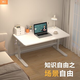 儿童学习桌中小学生家用可升降写字桌电脑桌实木桌椅组合书桌