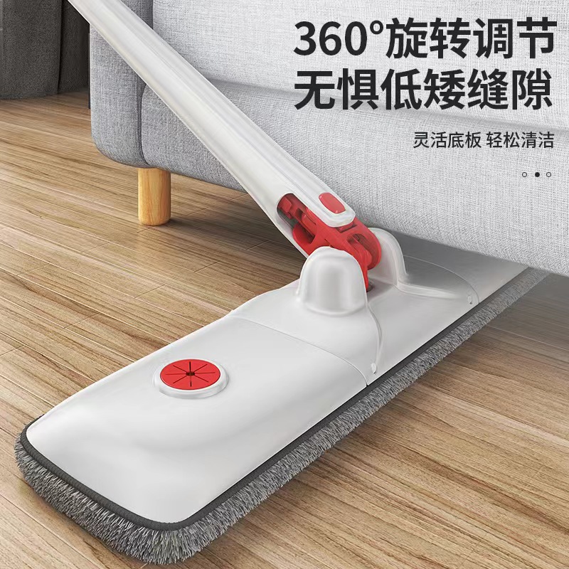 仿手拧平板拖把拧水拖把懒人拖把仿手拧家用挤水平板拖把