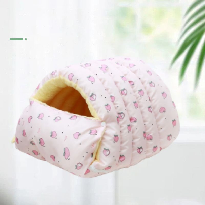 图案卡通房子窝封闭式宠物窝冬季宠物保暖睡仓加绒加厚仓鼠窝,宠物/宠物食品及用品,猫笼子/猫别墅,淘宝优惠券,粉丝福利购,淘宝优惠卷