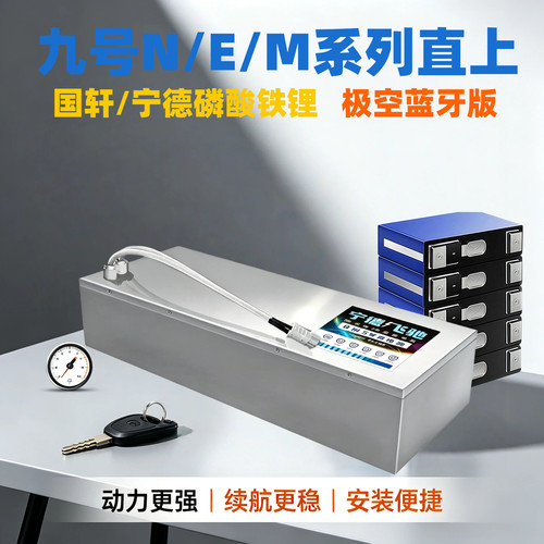 极核九号M/E/N系列直上磷酸铁锂电池72V48V电动车锂电池国轩单体