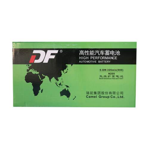 起动型蓄电池DF12V200AH免维护铅酸汽车蓄电池900CCA