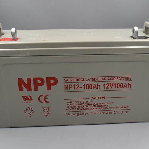 NPP蓄电池12V80AH胶体蓄电池NPG80-12 UPS EPS直流屏电池