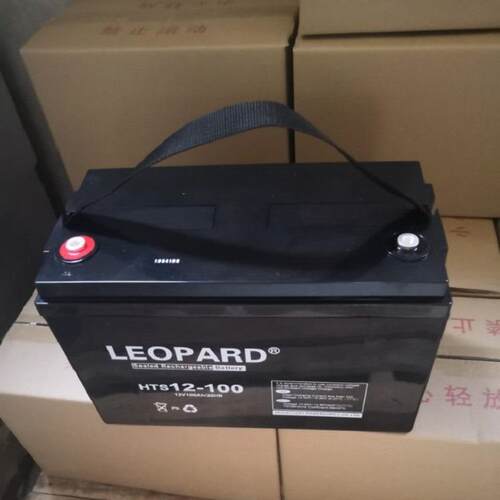 LEOPARD蓄电池HTS12-100 12V100ah 免维护铅酸蓄电池