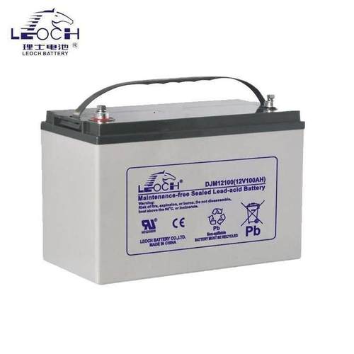 LOECH蓄电池 DJM12100 12V100ah UPS电源EPS直流屏配套