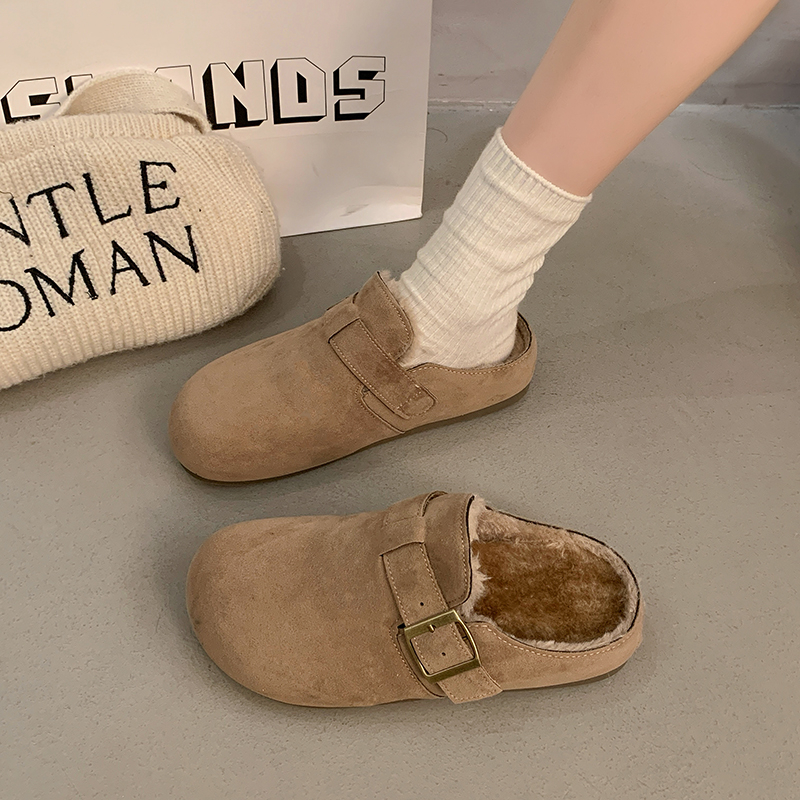 软底大码勃肯鞋女2025冬季新款