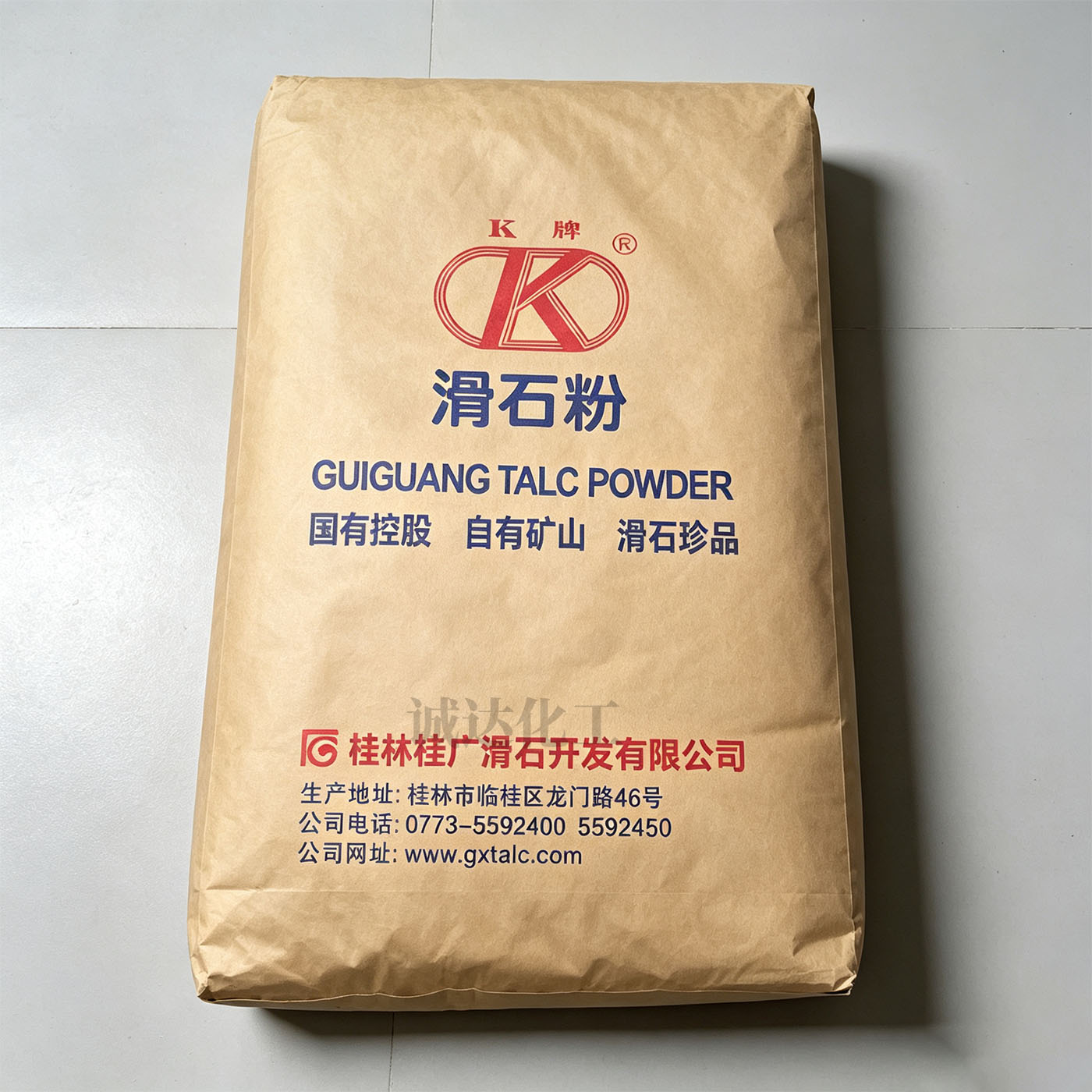 K牌滑石粉广西K牌1250目滑涂料添加剂