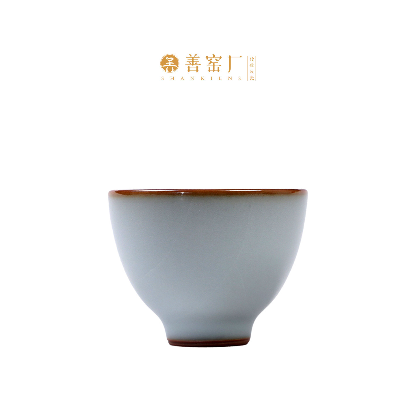 善窑厂善款老月白釉景德镇高温汝瓷开片可养迷你鸡心杯茶杯主人杯,餐饮具,茶杯,淘宝优惠券,粉丝福利购,淘宝优惠卷