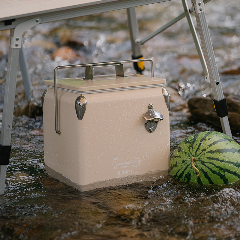 Homful皓风车载保温箱便携手提家用冷藏箱户外野餐食品保鲜冰桶