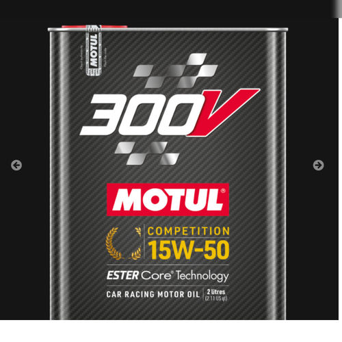 MOTUL 300V 15W50 双酯类全合成机油 2L拉力赛耐力赛提动力新版