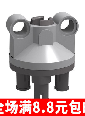 moc国产科技件积木零件 兼容11950 92909 车辆轮胎轮毂悬挂驱动桥